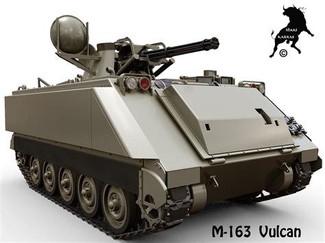 M-163 Vulcan 3D Model $195 - .max .fbx .obj - Free3D