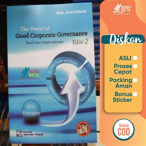 Jual The Power Of Good Corporate Governance Teori Dan Implementasi