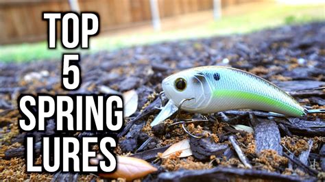 Top Spring Bass Fishing Lures Youtube