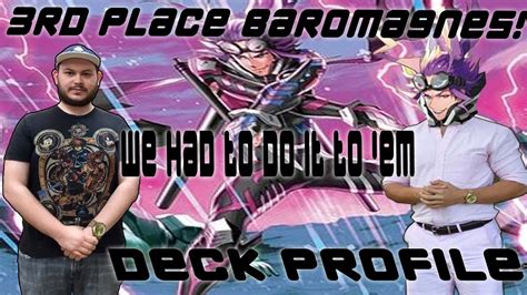 3rd Place Baromagnes Deck Profile YouTube