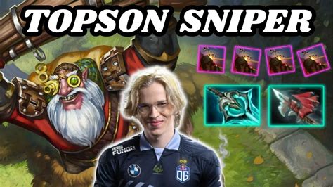 Topson Sniper Midlane Highlights Ez Game Sniper By Topson Disperser