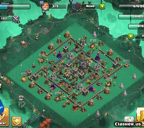 [town Hall 9] Th9 War Trophy Base B4ef2c35 [with Link] [0 2023] Trophy Base Clash Of Clans