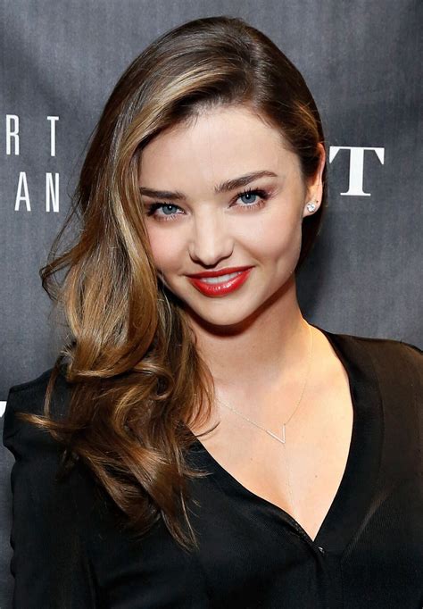 Miranda Kerr Miranda Kerr Hair Celebrity Hair Inspiration Brunette