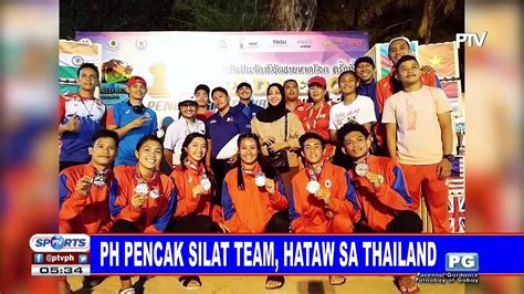 PH Pencak Silat Team Hataw Sa Thailand Video Dailymotion