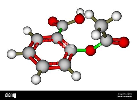 Molecule Acetylsalicylic Acid Aspirin Fotos Und Bildmaterial In Hoher