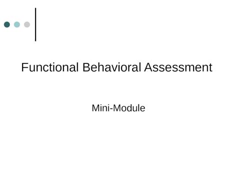 Pptx Functional Behavioral Assessment Dokumentips