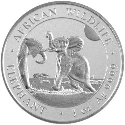 Oz Silber Somalia Elefant Welt Der Numismatik