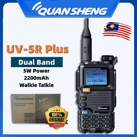 Quansheng Uv R Plus Mulit Bands Analog Two Way Radio Walkie Talkie Vhf