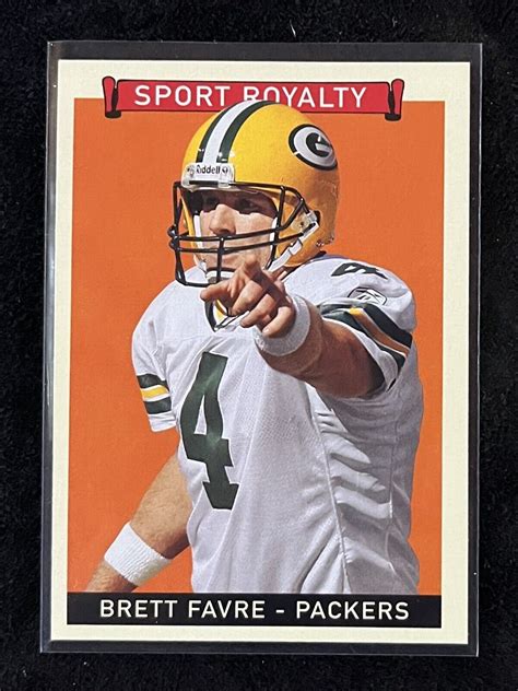 2008 Upper Deck Goudey BRETT FAVRE SPORT ROYALTY SHORT PRINT SP PACKERS