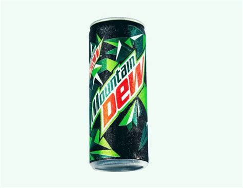 How Much Caffeine In Mountain Dew Can Bottle And Energy Drink