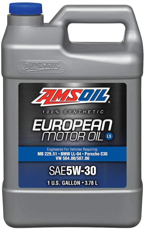 Amsoil Ael1g Sae 5w 30 Ls Synthetic European Motor Oil 378l Buy