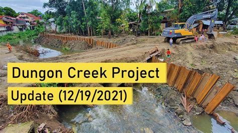 Iloilo City Dungon Creek Project Update 12 19 2021 YouTube