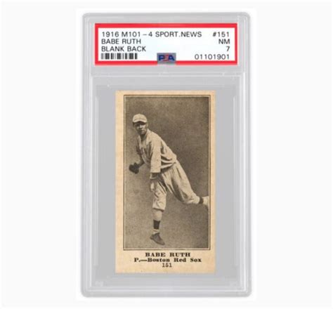 Babe Ruth Sporting News Psa Alts Co