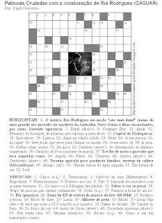 Palavras Cruzadas Paulo Freixinho Parceria CASUAR