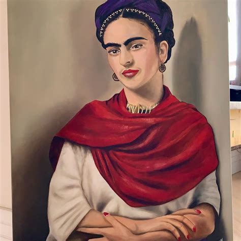 Frida Kahlo Pintura Leo Elo Produtos Especiais