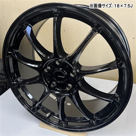 HOT STUFF 17 7 0J 45 5 100 GSpeed G 07 新品 ホイールのみ 4本セット 17インチ プリウス カローラツーリング BRZ XV フォレスター