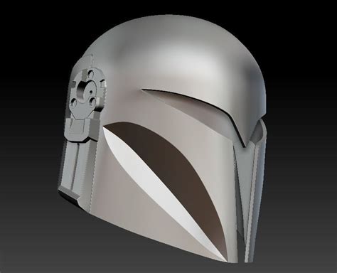 Bo Katan The Mandalorian Version Helmet Ready For 3d Print 3d Model 3d Printable Cgtrader