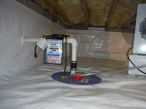 Crawl Space Repair Mars Hill Nc Crawl Space Encapsulation With Cleanspace Installed Sump Pump