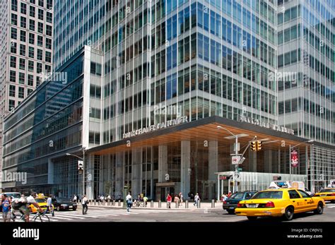 Bank Of America 6th Avenue New York City Manhattan Stock Photo