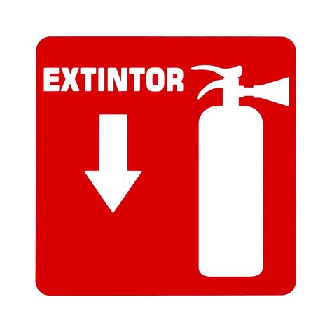 Señalamiento Extintor Safety Mart Mx