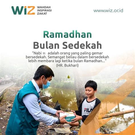 Ramadhan Bulan Sedekah Wahdah Inspirasi Zakat