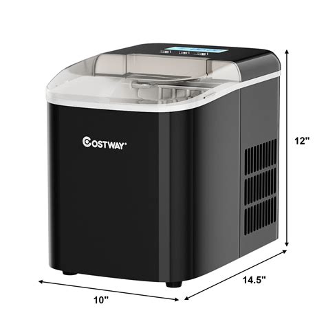 Costway Ep Bk Countertop Portable Ice Maker Machine Reviews