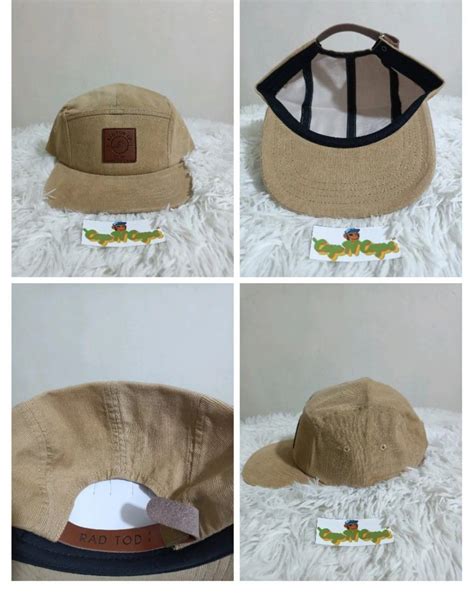 Dawn Khaki 5 Panel Corduroy Hatcap By Rad Tod Mens Fashion Watches And Accessories Caps