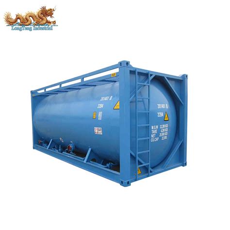 22500L ISO 20FT Bulk Cement Powder Tank Container Bulk Cement