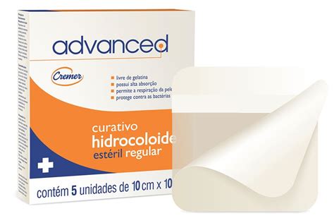 Curativo Hidrocol Ide X Cm Est Ril Regular Cremer Rio Medical