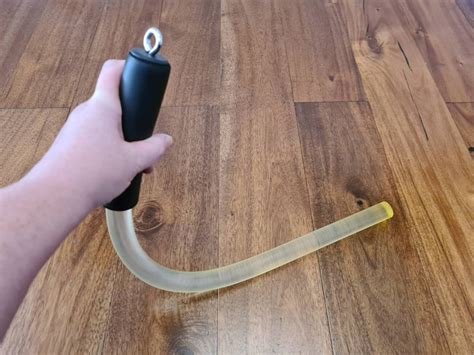 Large Rubber Spanking Cane Mature Bdsm Fetish Gear Uv Etsy