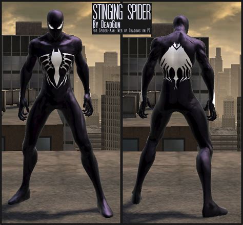 Stinging Spider Suit Spider Man Web Of Shadows Mods