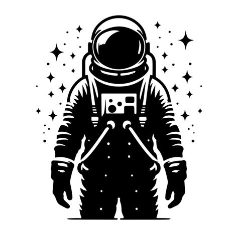 Premium Vector Vector Astronaut Silhouette