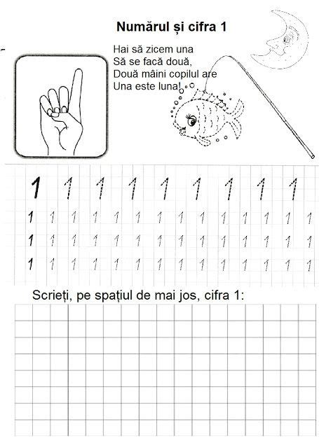 Lumea Lui Scolarel Numărul și Cifra 1 Retete Pinterest