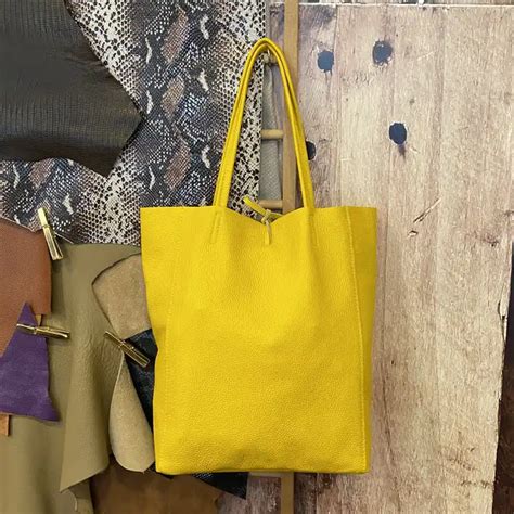 Italian Leather Bags Tote Bag Genuine Leather Handbags For Women Luxury
