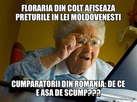 Floraria Din Colt Afiseaza Preturile In Lei Moldovenesti Cumparatorii