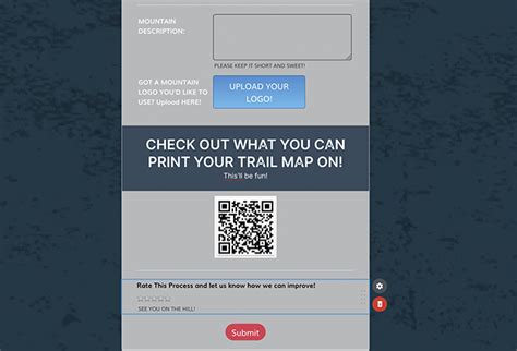 custom trail map worksheet