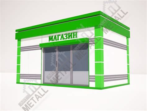 Торговый павильон 15 м2 - Каркасное строительство Днепропетровск ...