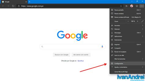 C Mo Cambiar El Motor De B Squeda De Microsoft Edge Iv N Andr I