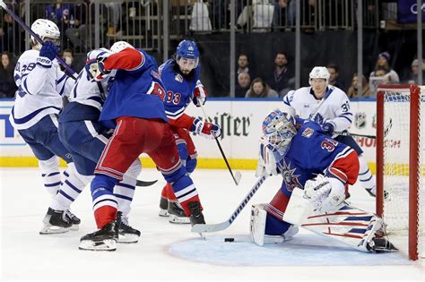 Igor Shesterkin helps Rangers end Leafs' 15-game points streak