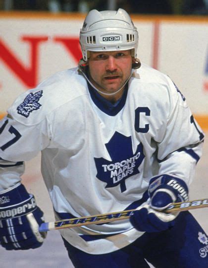 Former Leafs Captain Wendel Clark Toronto Maple Leafs Toronto Maple