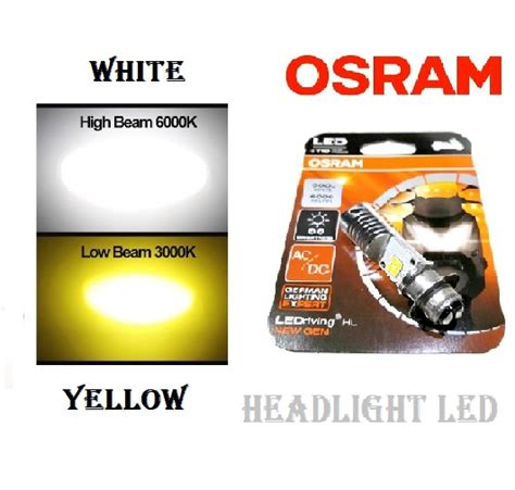 Kawasaki Barako Ii Motorcycle Led Headlight Original Bulb Super Bright