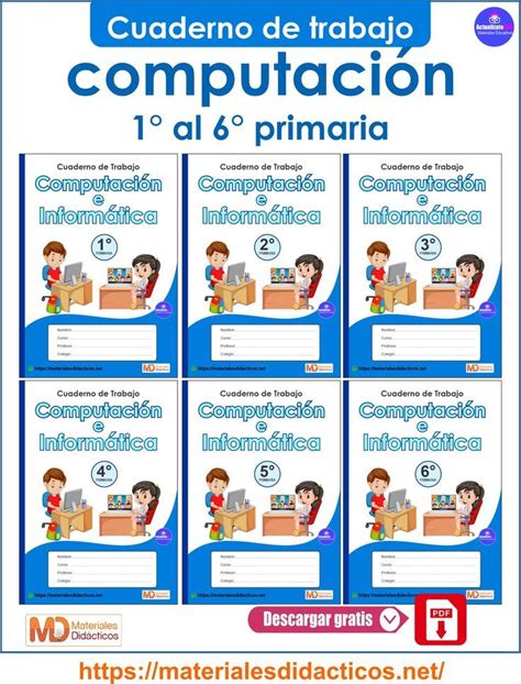 Cuaderno De Computacion Primaria Computacion Clases De Computacion