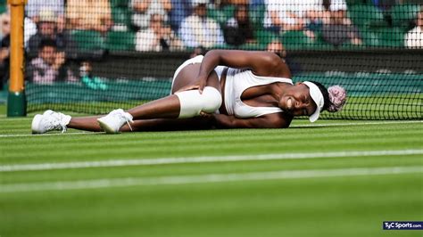 Video Venus Williams Sufri Una Dolorosa Ca Da Y Su Desgarrador Grito