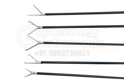 Laparoscopic Claw 2x3 Jaw Rat Tooth 1x2 Tenaculum Hunter And Crocie Olmi 5mm X 330mm Ss Grasper