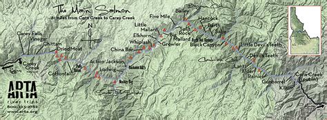 Main Salmon River Relaxing Whitewater Rafting Trip
