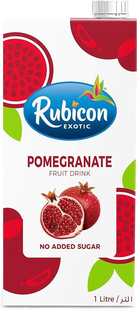 Rubicon Pomegranate Juice Drink No Added Sugar L Pack Of Buy