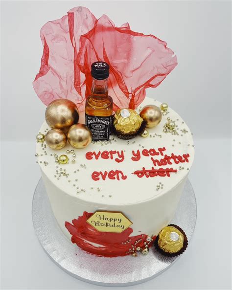 Red Birthday Cake Cambridge Fancy Cakes