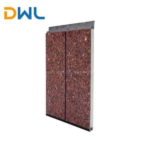 16mm PU Sandwich Panel Cheapest Wall Paneling Decorative Exterior Metal