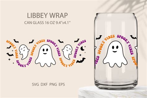 11 Spooky Libbey Can Glass Wrap Designs Graphics