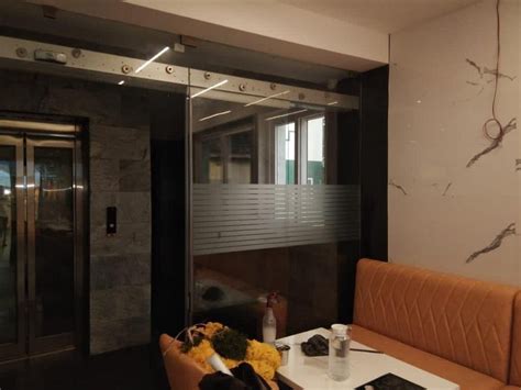 Sliding Automatic Glass Sensor Door System Dorma ES 200 For Hotel At